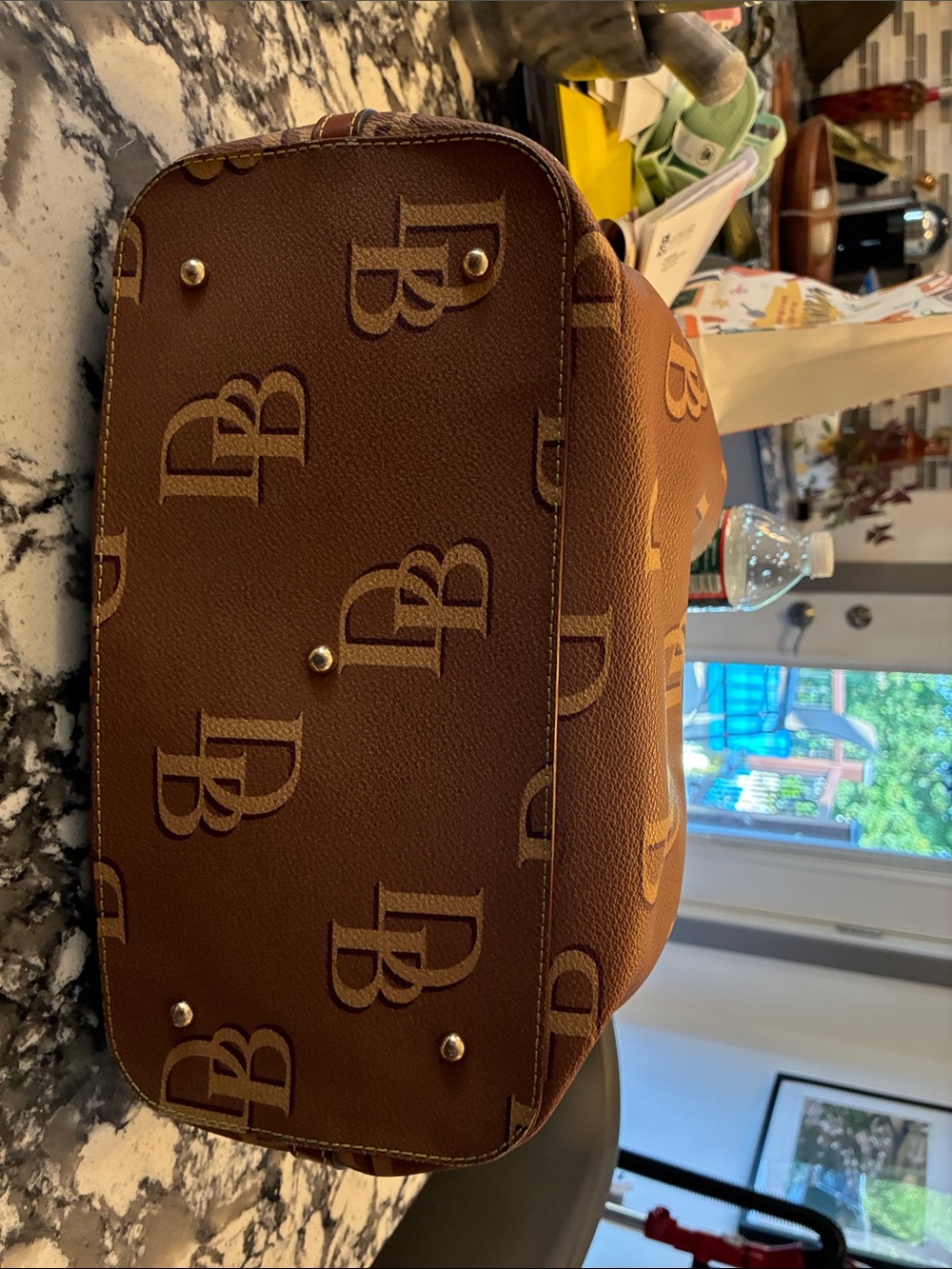Monogram Barlow Satchel - Picture 7 of 11